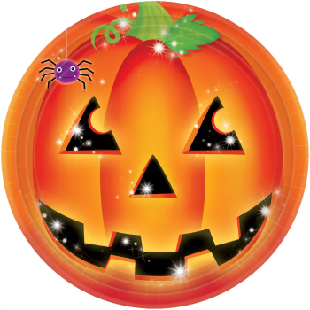 Image de TABLWARE - Perfect Pumpkin Round Plates 8 1/2"