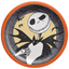 Picture of Tableware - Nightmare Before Christmas - Pumpkin King 10" Round Plates
