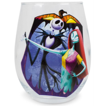 Image de Nightmare Before Christmas "Meant To Be" Stemless Glass 20oz