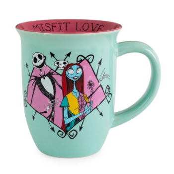 Image de Nightmare Before Christmas Jack and Sally Ceramic Mug 20oz