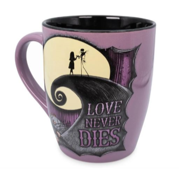 Image de The Nightmare Before Christmas "Love Never Dies" Ceramic Mug 25oz
