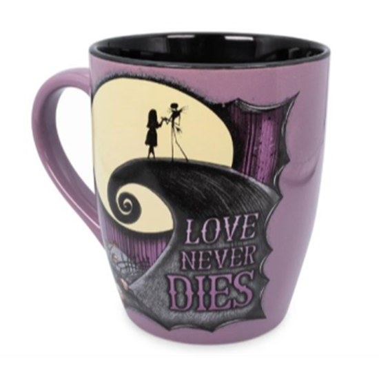 Image sur The Nightmare Before Christmas "Love Never Dies" Ceramic Mug 25oz