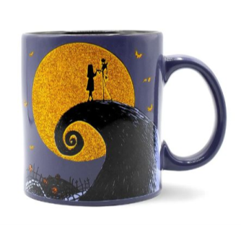 Image de Nightmare Before Christmas Ceramic Glitter Mug 20oz