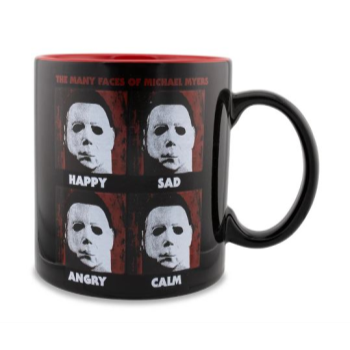 Image de Halloween Many Faces of Michael Myers Ceramic Mug 20oz