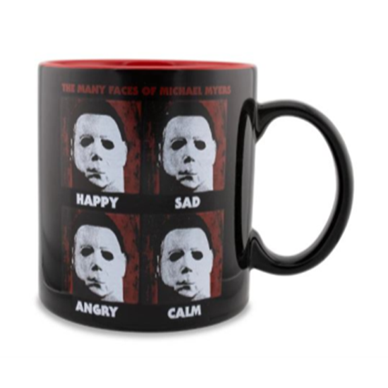 Image sur Halloween Many Faces of Michael Myers Ceramic Mug 20oz