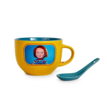 Image de Chucky "Good Guys" Ceramic Soup Mug With Spoon 24oz