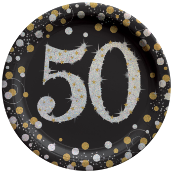Image de 50TH - SPARKLING "NUMBER ONLY" - 7" PLATE