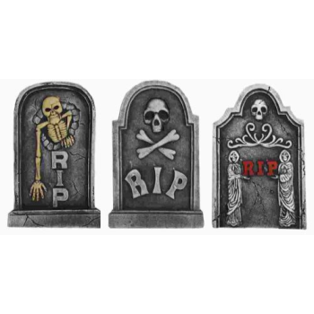 Image de TOMBSTONES - 21.5" RIP SKELETON