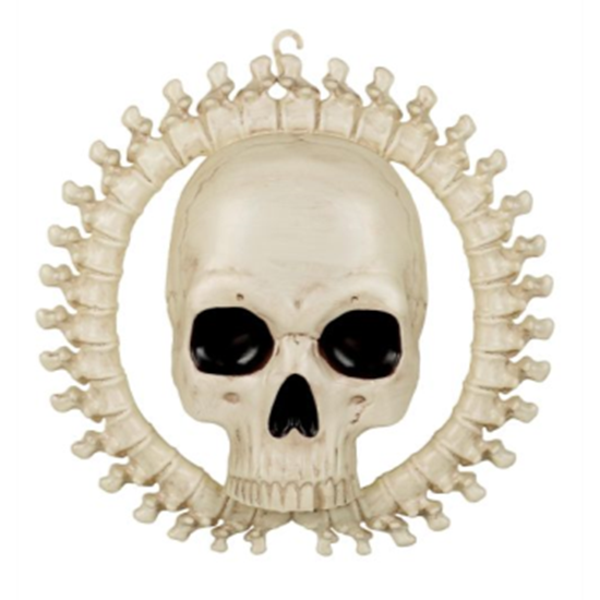 Image sur 16" SKULL WREATH