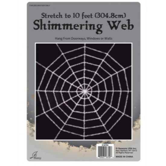 Image sur 10' SHIMMERING WEB - WHITE