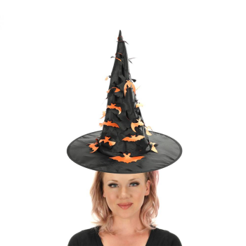 Image de WITCH - WITCH HAT WITH ORANGE BATS