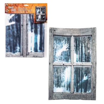 Image de PRINTED CURTAIN DECOR WITH HANDS
