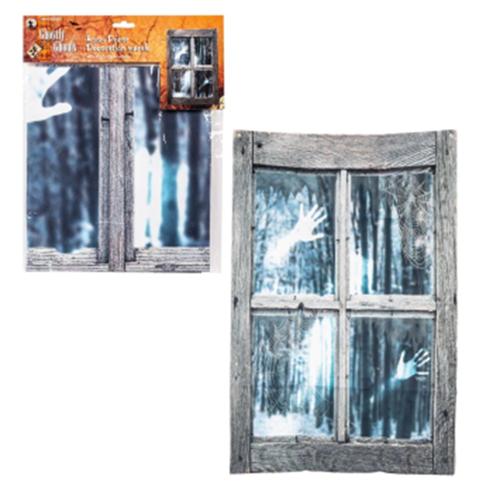 Image sur PRINTED CURTAIN DECOR WITH HANDS