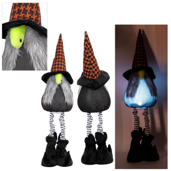 Image de 23" WITCH GNOME TABLE TOP CENTERPIECE