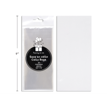 Image de Clear Cello Treat Bags - 3.5" x 7.5"