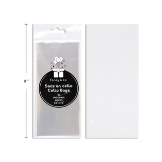 Image sur Clear Cello Treat Bags - 3.5" x 7.5"