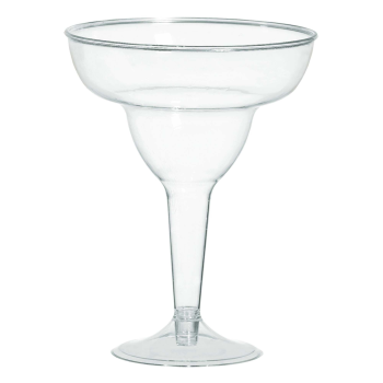 Picture of COCKTAIL - CLEAR - PLASTIC MARGARITA GLASSES