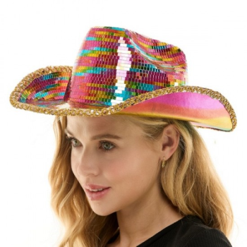Image de HAT - MIRROR COWBOY HAT - RAINBOW