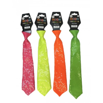 Image de 80's - NEON SEQUIN TIES 