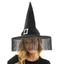 Image de WITCH - BLACK WITCH HAT WITH BUCKLE AND FRINGE