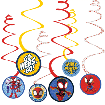 Picture of Spidey & His Amazing Friends Spiral Decorations