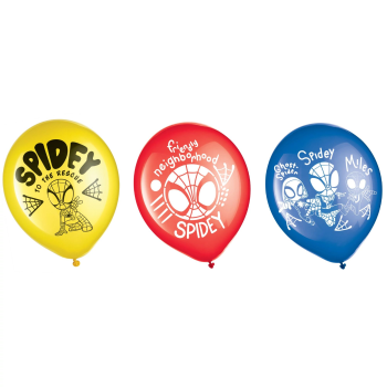 Picture of Spidey & His Amazing Friends Latex Balloons 12"