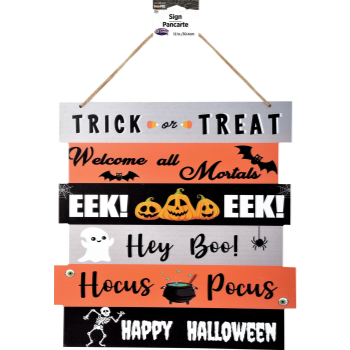 Image de 13.5" Halloween Home Hanging Sign - Hocus Pocus