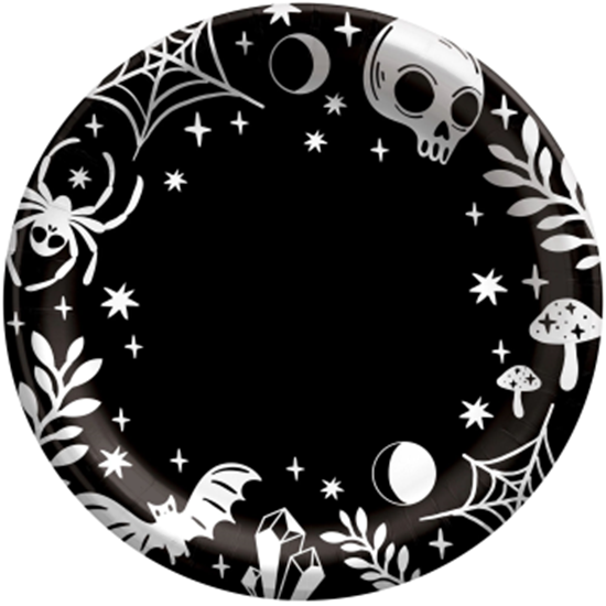 Image sur TABLEWARE - Spellbound 10 1/2" Round Paper Plates
