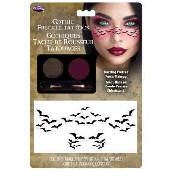 Image de MAKEUP - Gothic  Bat Freckle Tattoo Makeup Kit