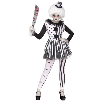 Picture of KILLER CLOWN FEMALE - ADULT MED/LARGE