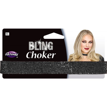 Image de GOTH - BLACK BLING CHOCKER