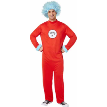 Image de DR. SEUSS THING JUMP SUIT - ADULT LARGE