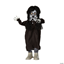 Image de 3' Standing Animated Black & White Leather Shoes Girl