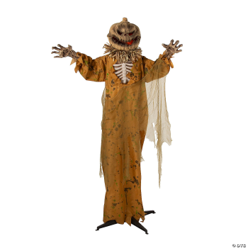 Image de 5.5' Standing Pop Up Head Pumpkin Man