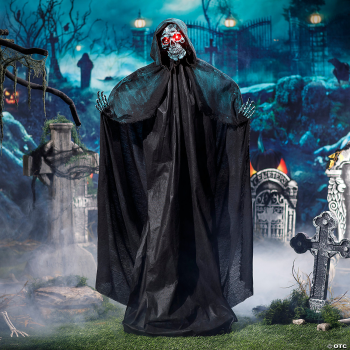 Image de 5.5' Animated Standing Skeleton of Death Statue