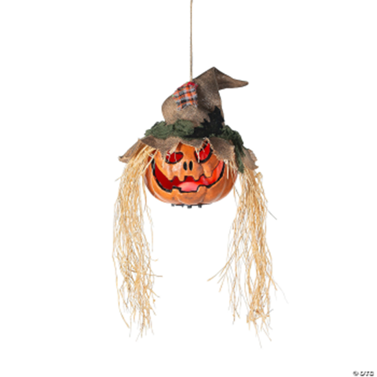 Image sur 11" x 27.5" Hanging Pumpkin Head