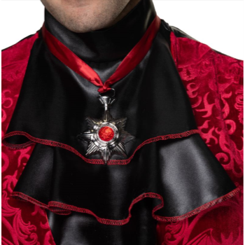Image de JEWELRY - VAMPIRE MEDALLION RED CENTER
