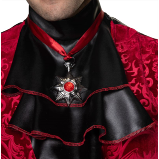 Image sur JEWELRY - VAMPIRE MEDALLION RED CENTER