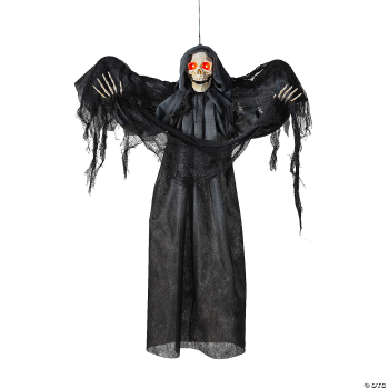 Image de 3'  Animated Grim Reaper with Wings Hanging