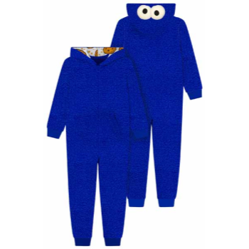 Image de COOKIE MONSTER ONESIE - ADULT MEDIUM