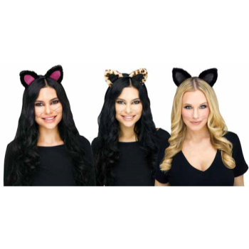 Image de ANIMALS - CAT EARS HOT PINK GLITTER