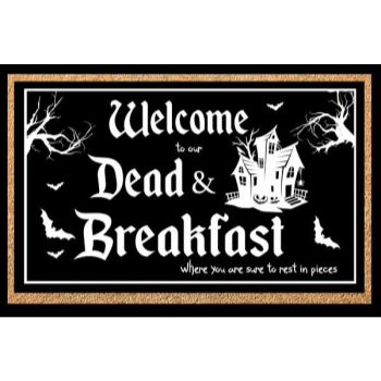 Image de DECOR - HAPPY HALLOWEEN DOOR MAT - WELCOME