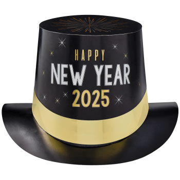 Image de WEARABLES - 2025 "Cheers For The New Year" Printed Top Hat