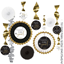 Image de DECOR - Black, Silver, Gold New Years Paper and Foil Decorating Kit