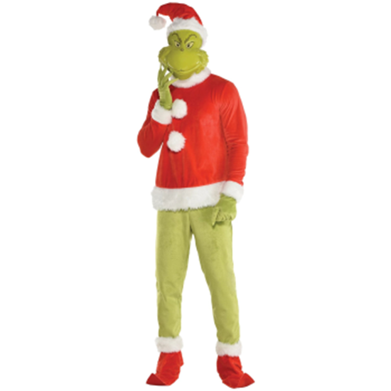 Image sur WEARABLES - Dr. Seuss The Grinch Costume - Adult Standard