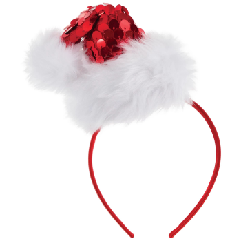 Image de WEARABLES - Sequined Santa Headband