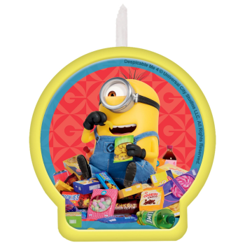 Picture of Despicable Me Birthday Candle