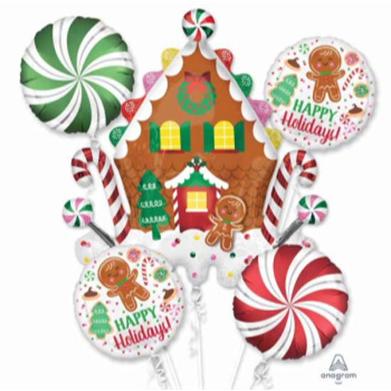 Picture of BOUQUET - GINGERBREAD HOUSE SET