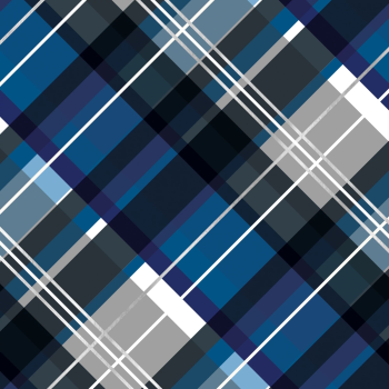 Image de PRINTED JUMBO GIFT WRAP - PLAID PRINT