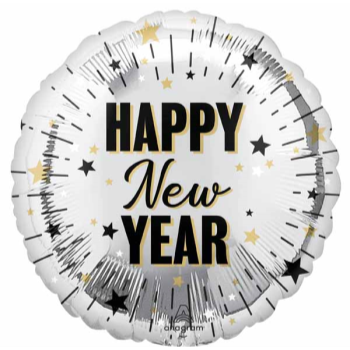 Image de 18" FOIL - ELEGANT HAPPY NY CELEBRTION 